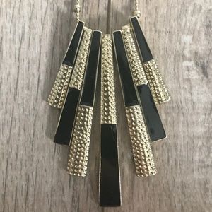 Black and gold necklace